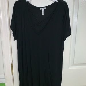 Criss cross front top